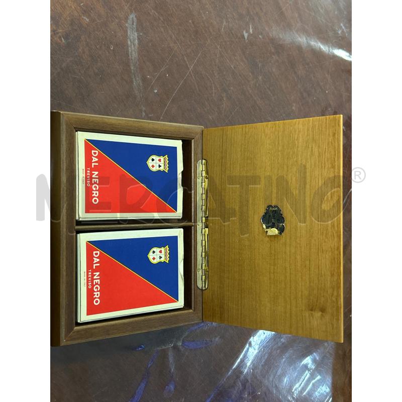 CARTE DA GIOCO DEL NEGRO POKER CON SCATOLA | Mercatino dell'Usato Ciampino 1