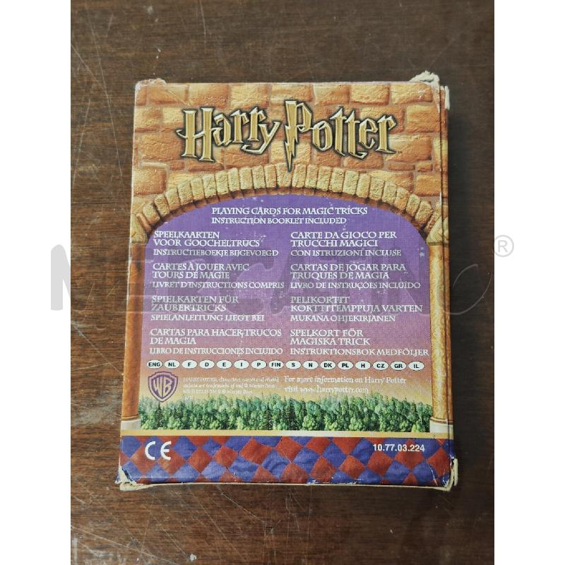 CARTE DA GIOCO HARRY POTTER  | Mercatino dell'Usato Ciampino 2
