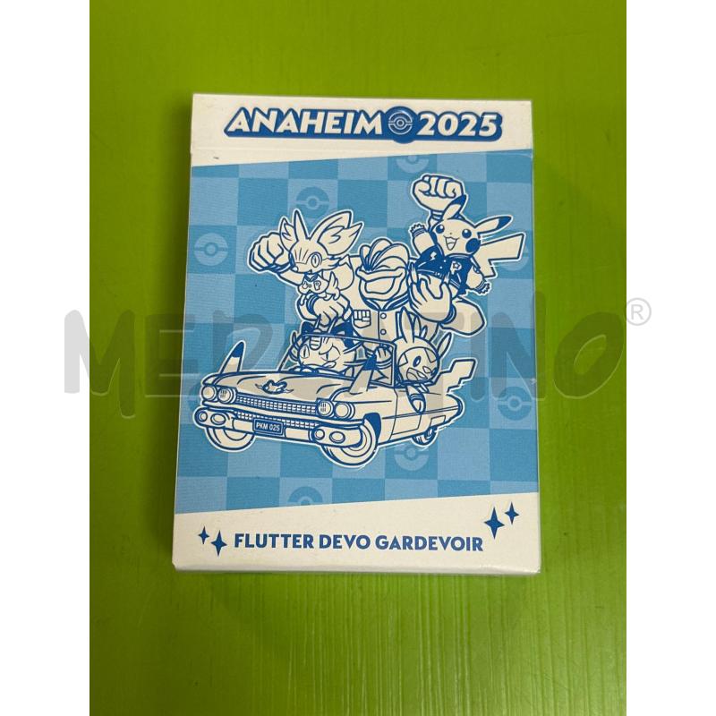 CARTE POKEMON SET ANAHEIM 2025 FLUTTER DEVO GARDEVOIR | Mercatino dell'Usato Ciampino 1
