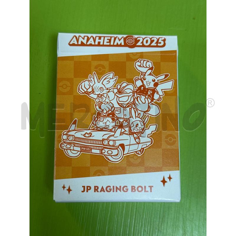 CARTE POKEMON SET ANAHEIM 2025 JP RAGING BOLT | Mercatino dell'Usato Ciampino 1