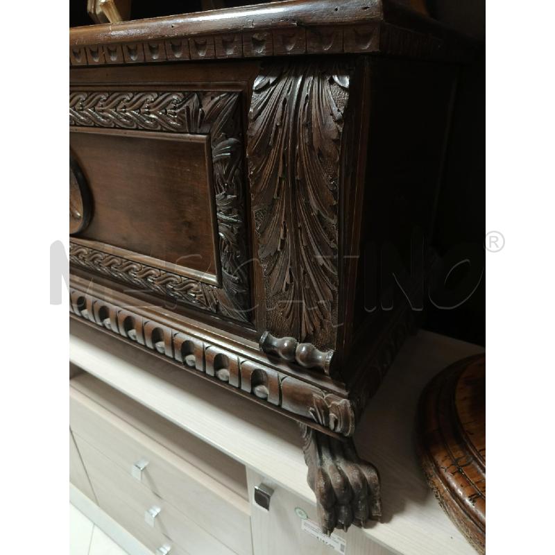 CASSAPANCA IN LEGNO EPOCA CON ZAMPE | Mercatino dell'Usato Ciampino 2