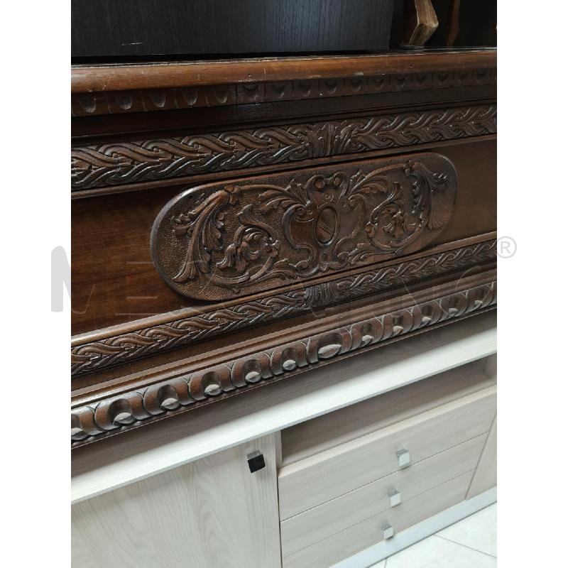 CASSAPANCA IN LEGNO EPOCA CON ZAMPE | Mercatino dell'Usato Ciampino 4