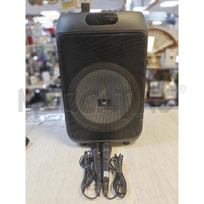 CASSA BLUETHOOT TROLLEY KARAOKE MAJESTIC | Mercatino dell'Usato Ciampino 1