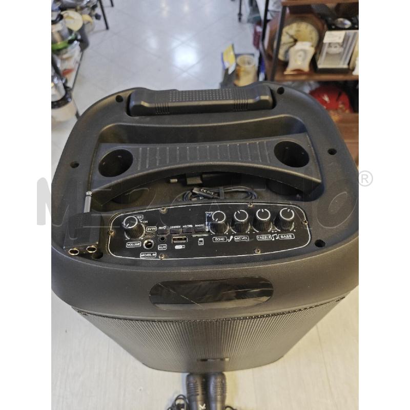 CASSA BLUETHOOT TROLLEY KARAOKE MAJESTIC | Mercatino dell'Usato Ciampino 3