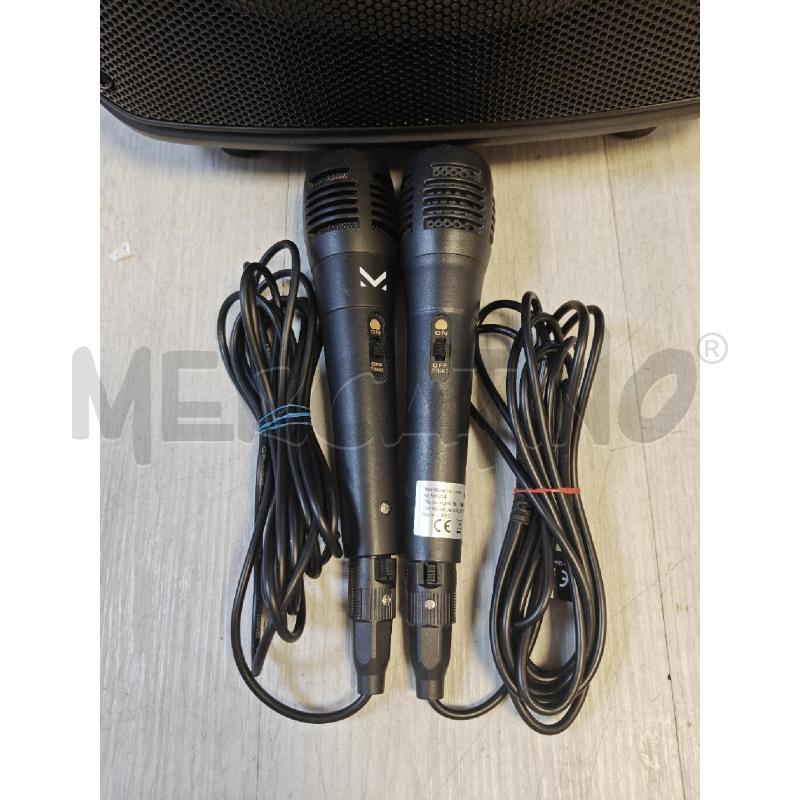 CASSA BLUETHOOT TROLLEY KARAOKE MAJESTIC | Mercatino dell'Usato Ciampino 4