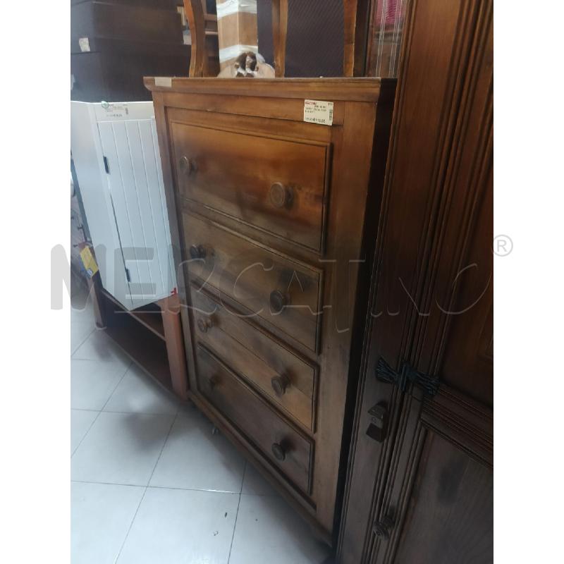 CASSETTIERA IN LEGNO 4 CASSETTI | Mercatino dell'Usato Ciampino 2