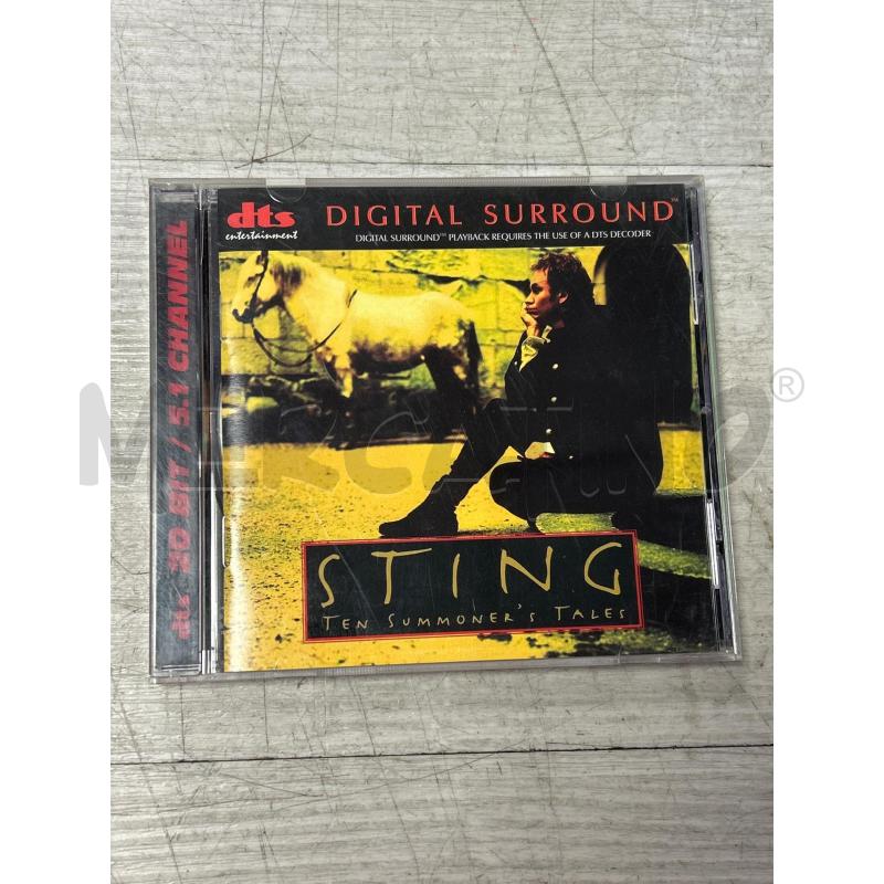 CD DTS STING - TEN SUMMONER'S TALES | Mercatino dell'Usato Ciampino 1