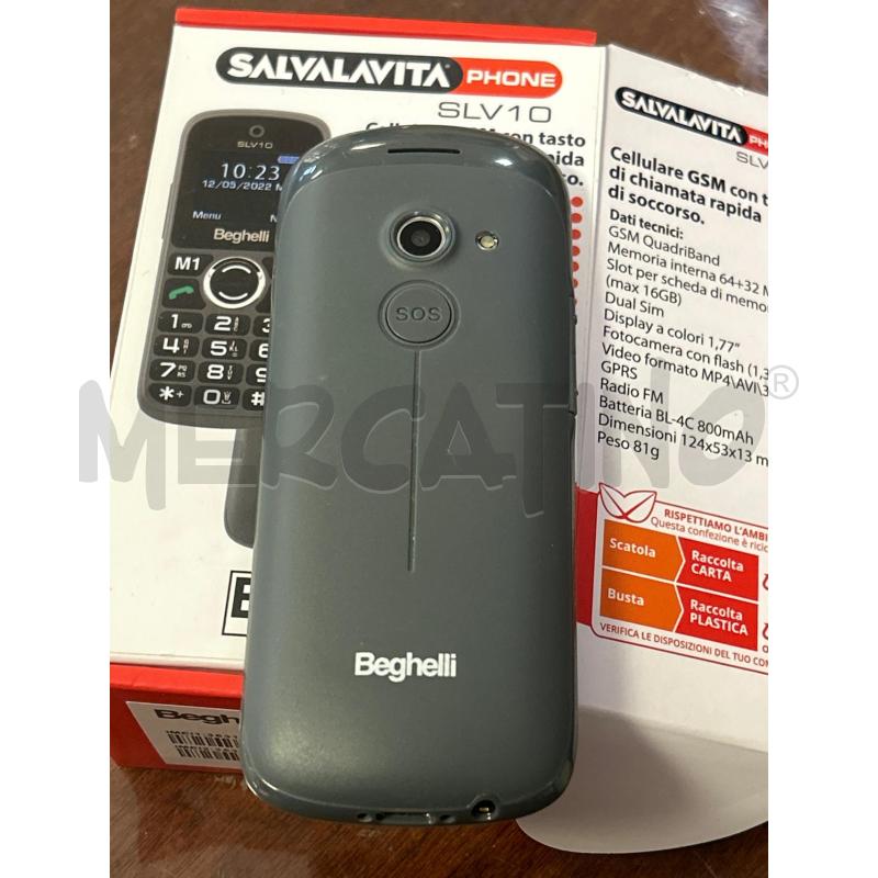 CELLULARE BEGHELLI SLV10 | Mercatino dell'Usato Ciampino 2