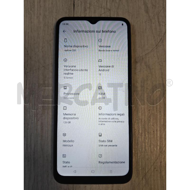 CELLULARE REALME C33 | Mercatino dell'Usato Ciampino 3