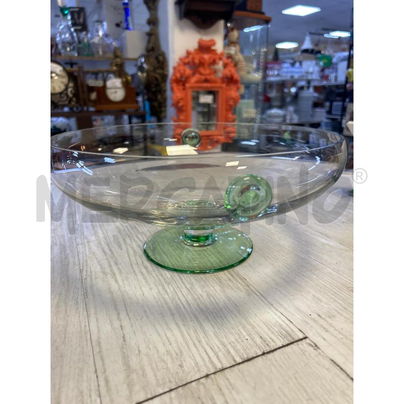 CENTROTAVOLA VERDE CRISTALLO PIER CARDIN | Mercatino dell'Usato Ciampino 1