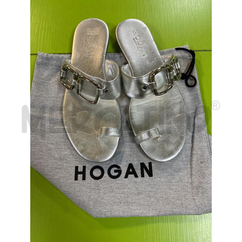 CIABATTE DONNA HOGAN ARGENTATE | Mercatino dell'Usato Ciampino 2