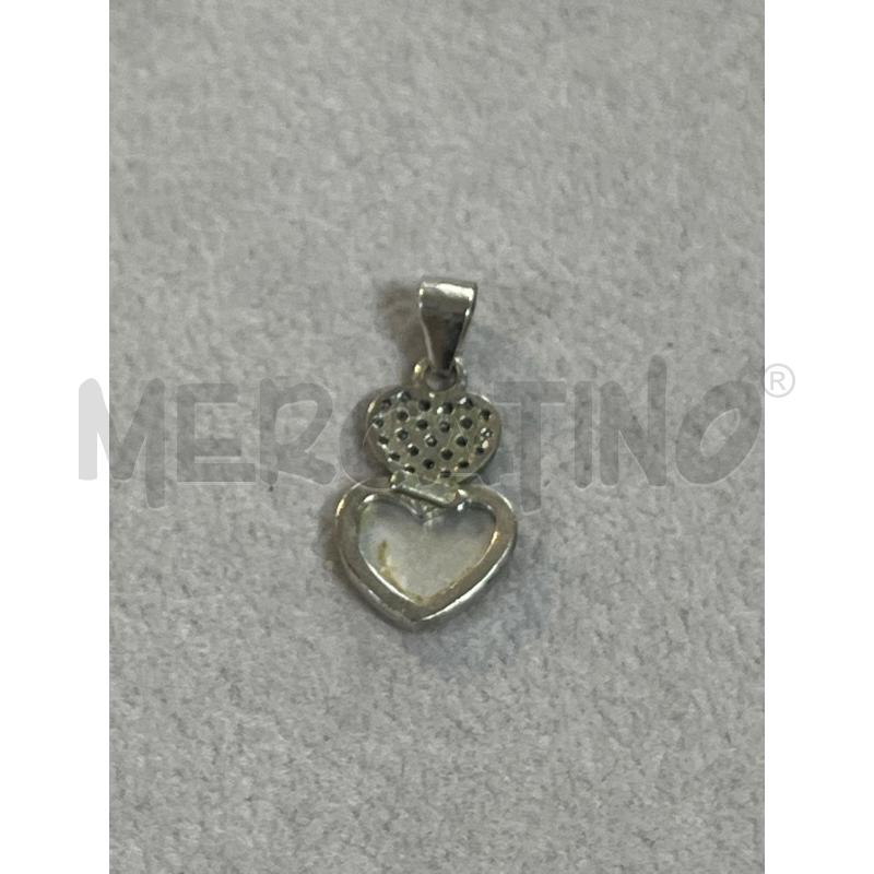 CIONDOLO ARG925 2CUORI | Mercatino dell'Usato Ciampino 3