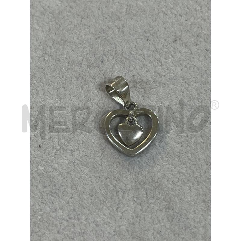 CIONDOLO ARG925 CUORE  | Mercatino dell'Usato Ciampino 2