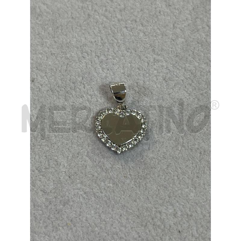 CIONDOLO ARG925 CUORE  | Mercatino dell'Usato Ciampino 1