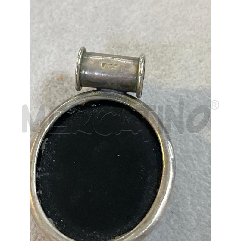 CIONDOLO ARG925 PIETRA NERA | Mercatino dell'Usato Ciampino 3