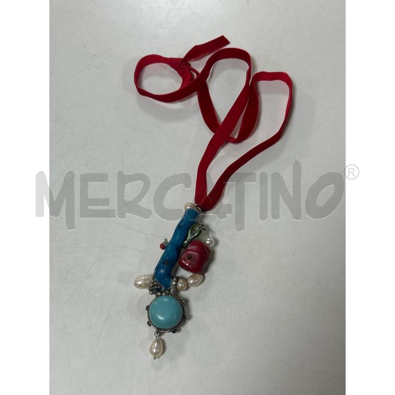 CIONDOLO CORALLO B. PERLINE  | Mercatino dell'Usato Ciampino 1