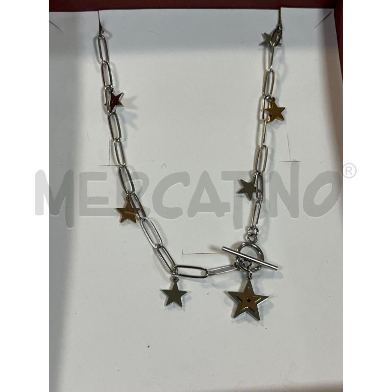 COLLANA ACCIAIO URANIA STELLE  | Mercatino dell'Usato Ciampino 2