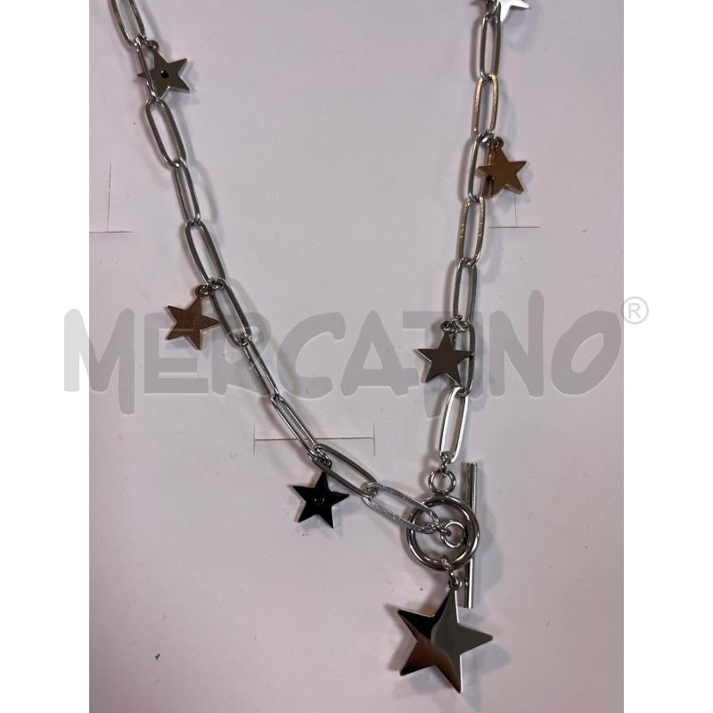 COLLANA ACCIAIO URANIA STELLE  | Mercatino dell'Usato Ciampino 4