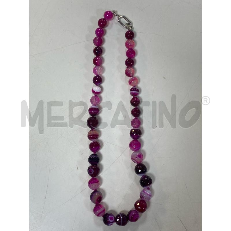 COLLANA AGATHA STRIATA CHIUSURA ARGENTO | Mercatino dell'Usato Ciampino 2
