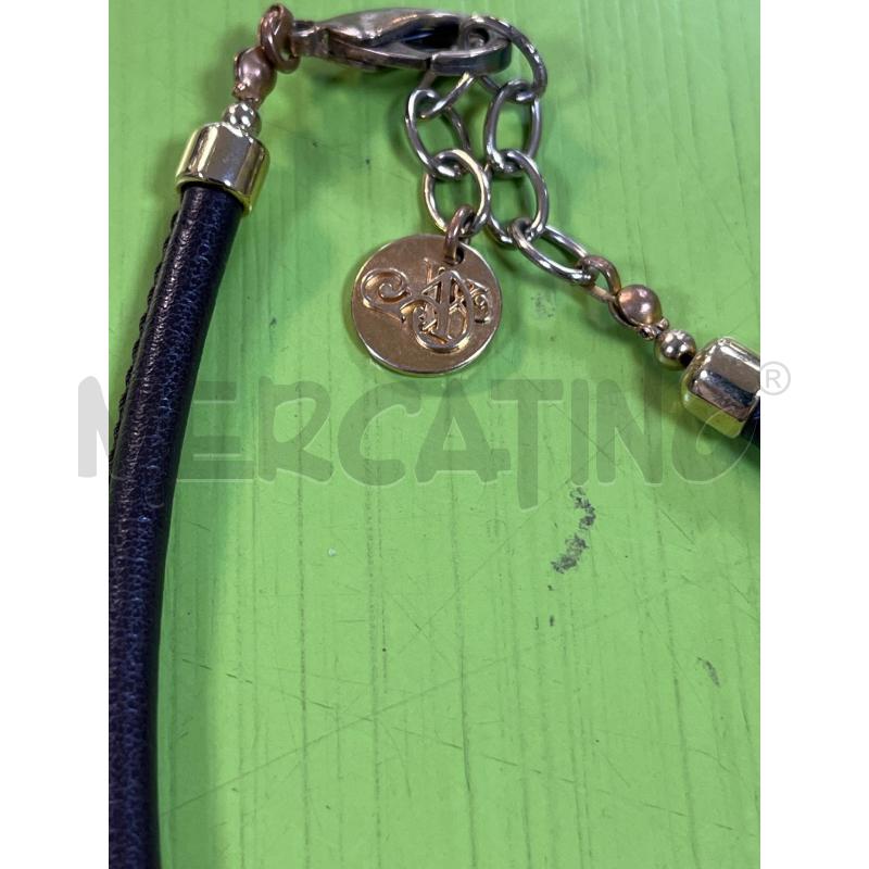 COLLANA ANTONIO VACCARI IN MURANO CIONDOLO CUORE CELESTE  | Mercatino dell'Usato Ciampino 4