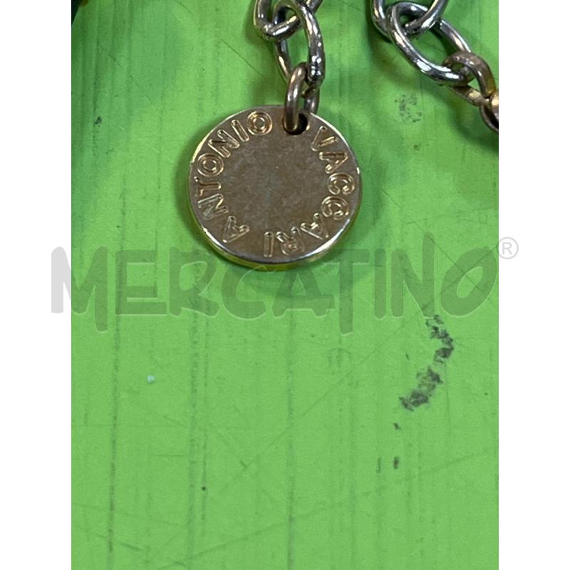 COLLANA ANTONIO VACCARI IN MURANO CIONDOLO CUORE CELESTE  | Mercatino dell'Usato Ciampino 5