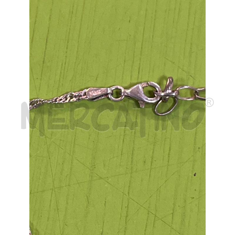 COLLANA ARG925 CIONDOLO ARANCIO | Mercatino dell'Usato Ciampino 2