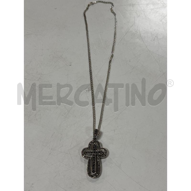 COLLANA ARG925 CIONDOLO CROCE MARCAS. | Mercatino dell'Usato Ciampino 5