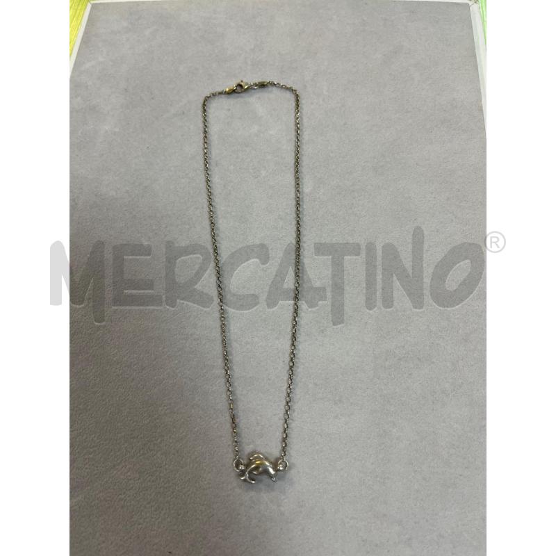 COLLANA ARG925 CIONDOLO DELFINO | Mercatino dell'Usato Ciampino 1