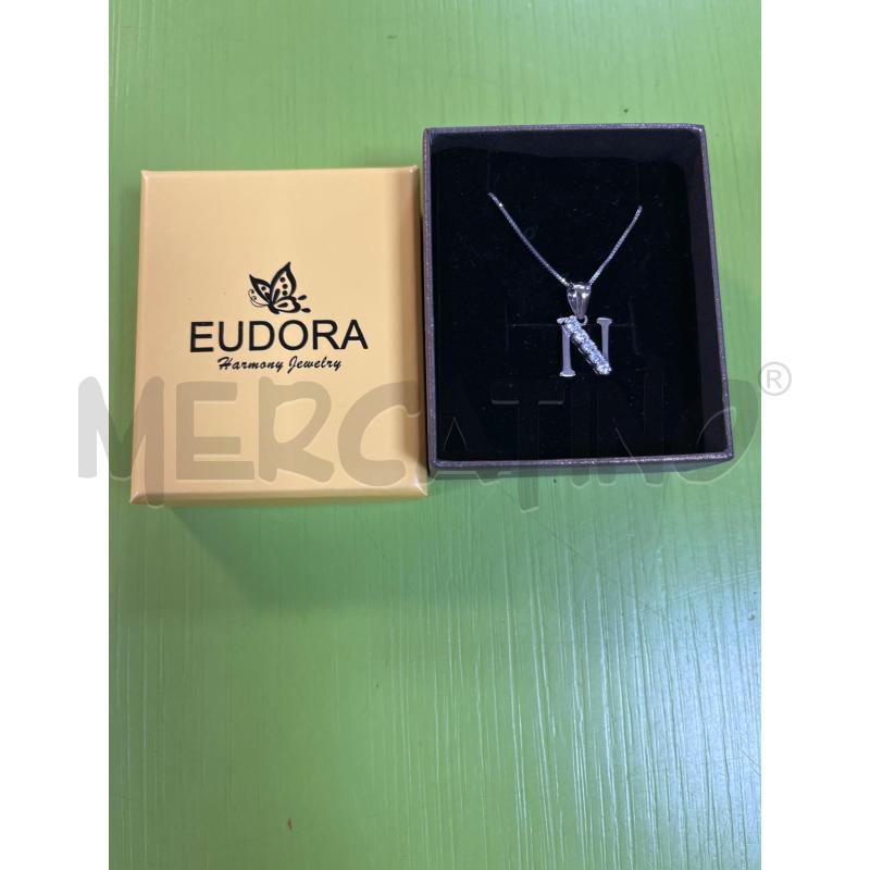 COLLANA ARG925 CIONDOLO LETTERA N | Mercatino dell'Usato Ciampino 2