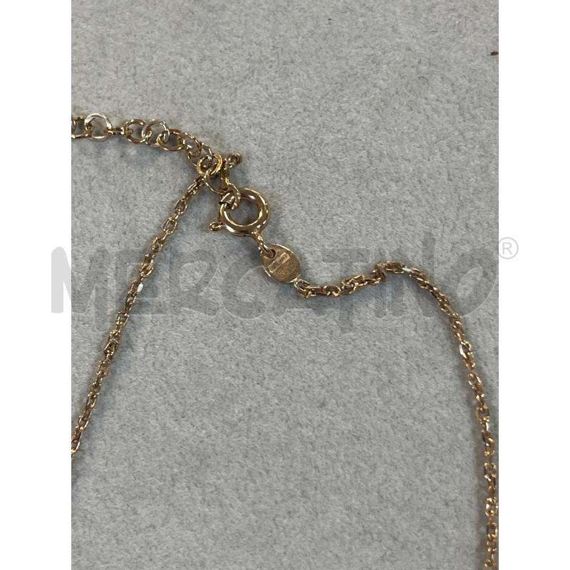 COLLANA ARG925 COLOR ORO ROSA PEND PALLINE E CUORE | Mercatino dell'Usato Ciampino 3