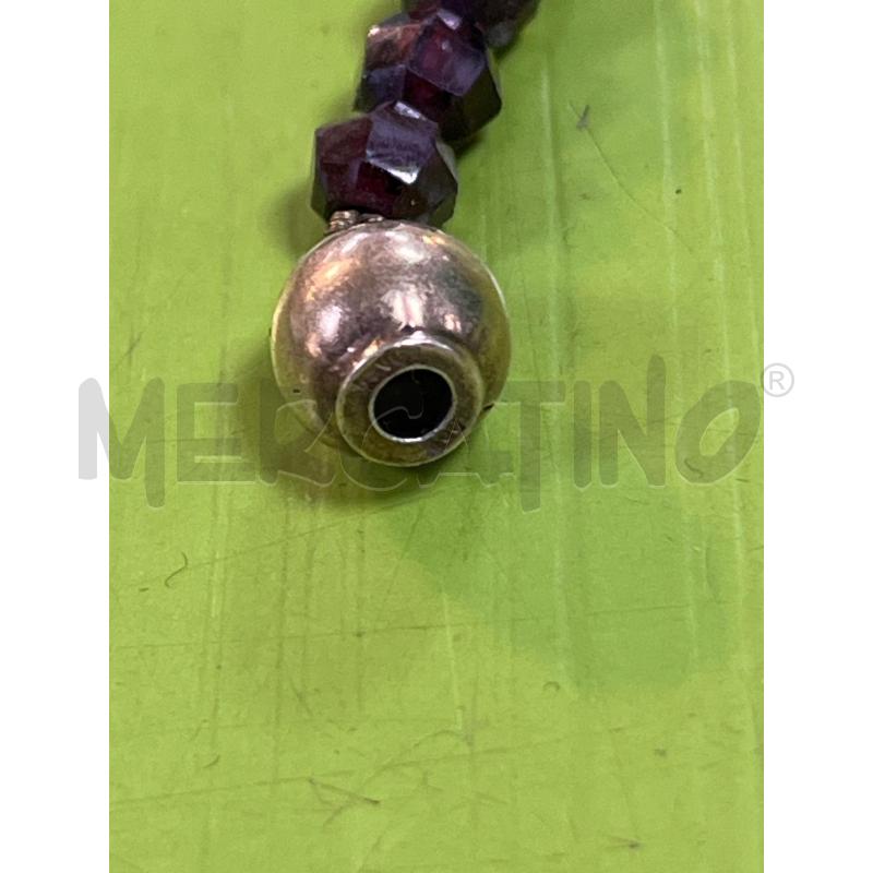 COLLANA CHIUSURA ARG800 E GRANATO | Mercatino dell'Usato Ciampino 4