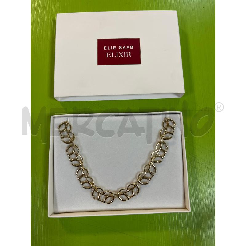 COLLANA ELIE SAAB DORATA | Mercatino dell'Usato Ciampino 1