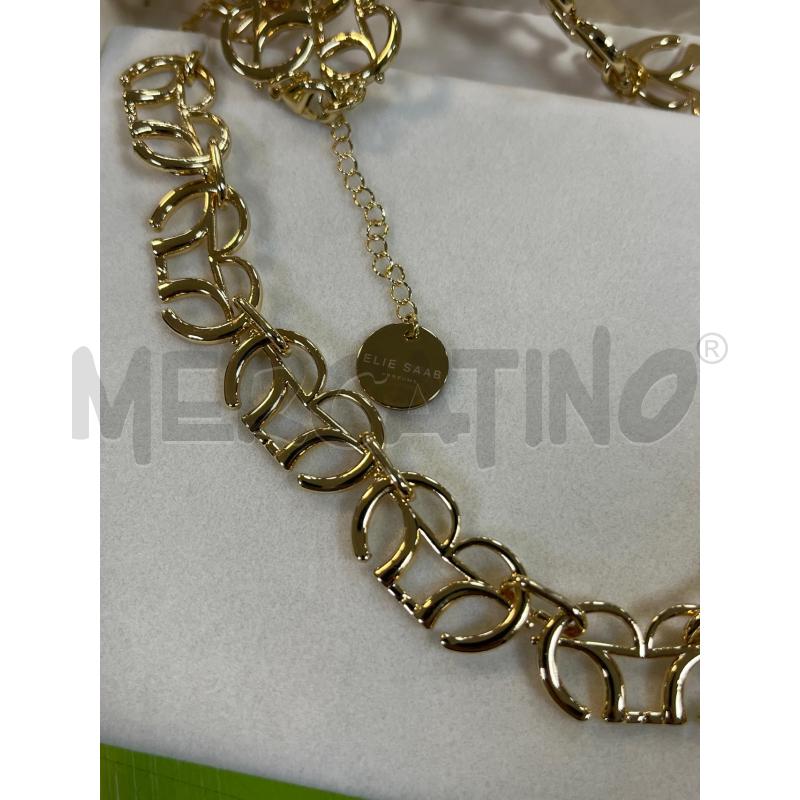 COLLANA ELIE SAAB DORATA | Mercatino dell'Usato Ciampino 3