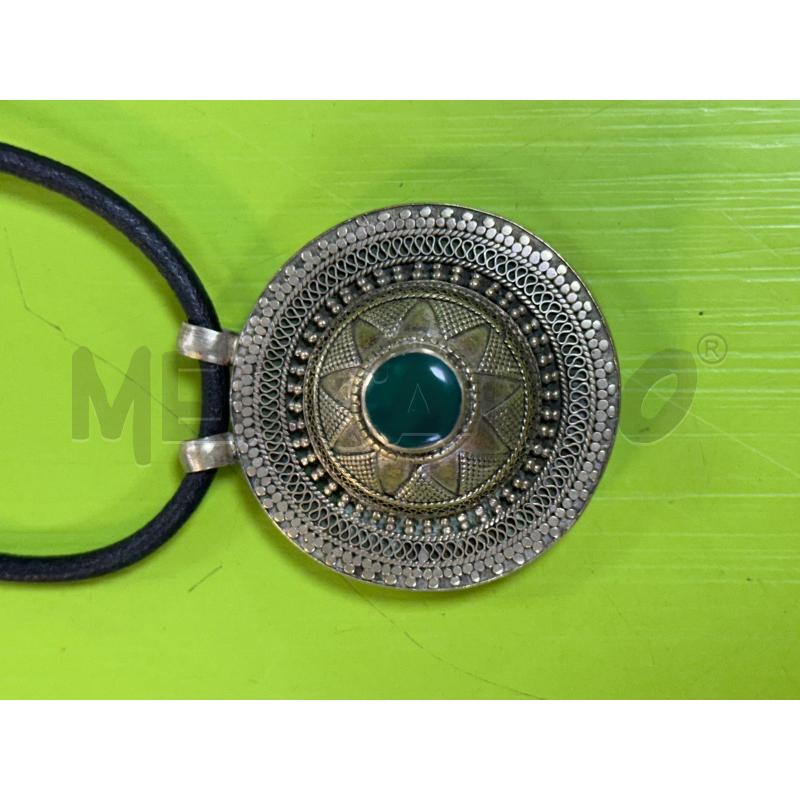 COLLANA G.RASPINI ARG925 CIONDOLO P.VERDE | Mercatino dell'Usato Ciampino 2