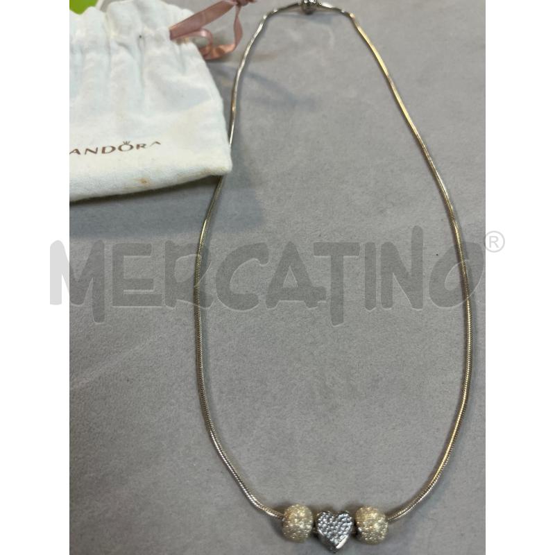 COLLANA PANDORA+ 3 CIONDOLI  | Mercatino dell'Usato Ciampino 4