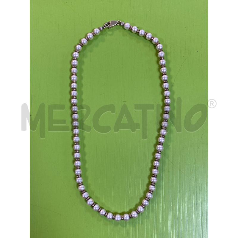 COLLANA PERLE E CHIUS ARG925 | Mercatino dell'Usato Ciampino 1