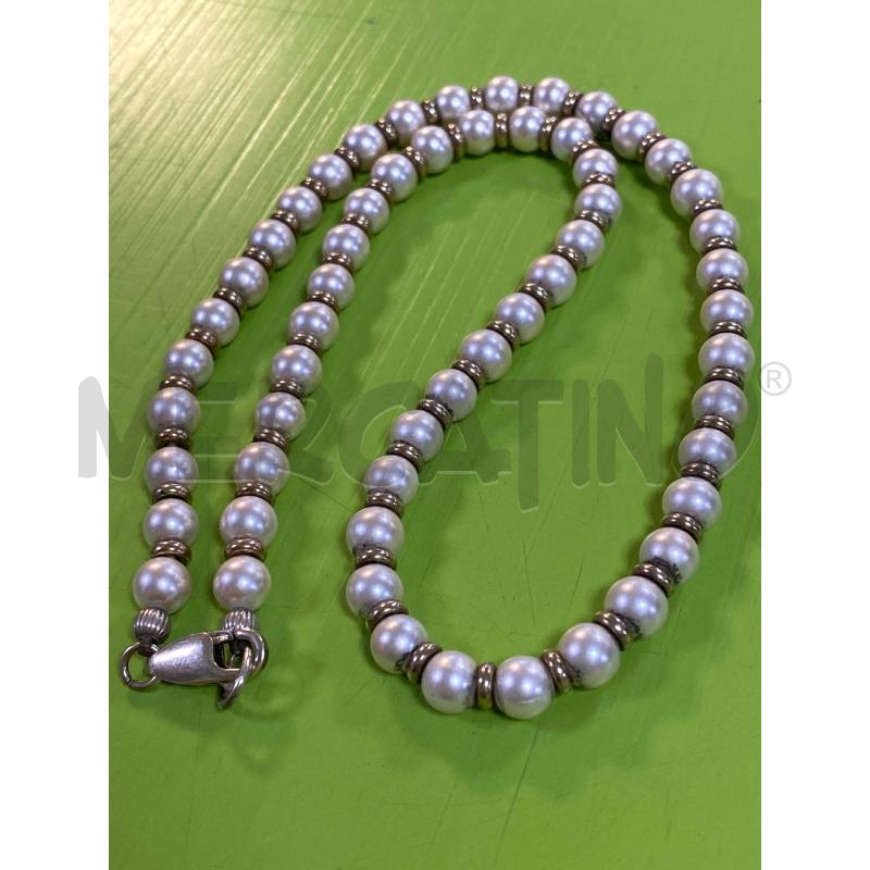 COLLANA PERLE E CHIUS ARG925 | Mercatino dell'Usato Ciampino 3