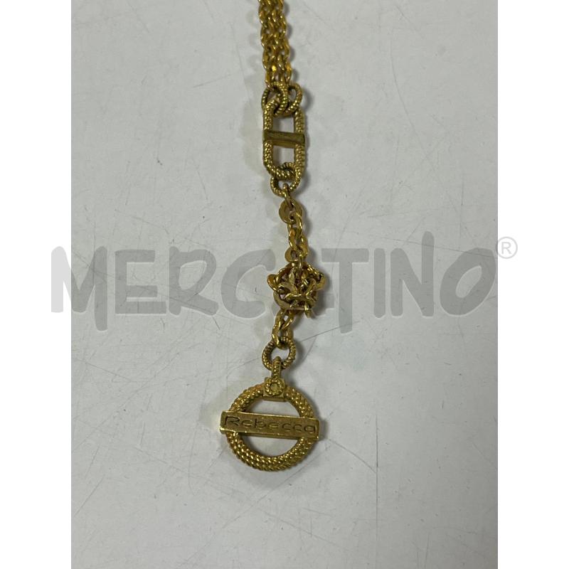 COLLANA REBECCA DORATA PEND  PALL BRILL | Mercatino dell'Usato Ciampino 2