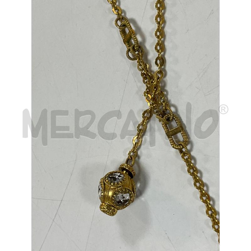 COLLANA REBECCA DORATA PEND  PALL BRILL | Mercatino dell'Usato Ciampino 3