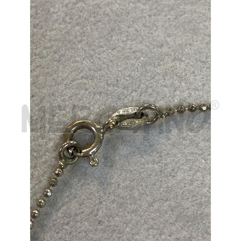 COLLANA SWAROVSKI CIONDOLO FIORE ROSSO CAT.ARG925 | Mercatino dell'Usato Ciampino 3