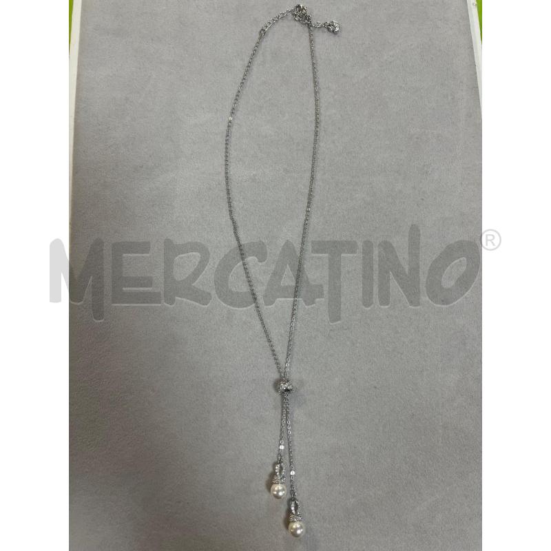 COLLANA SWAROVSKI PEND PERLE E BRILL | Mercatino dell'Usato Ciampino 1