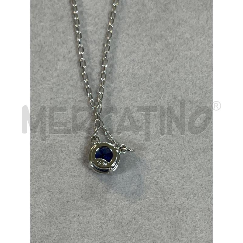 COLLANA SWAROVSKI PUNTO LUCE BLU | Mercatino dell'Usato Ciampino 3