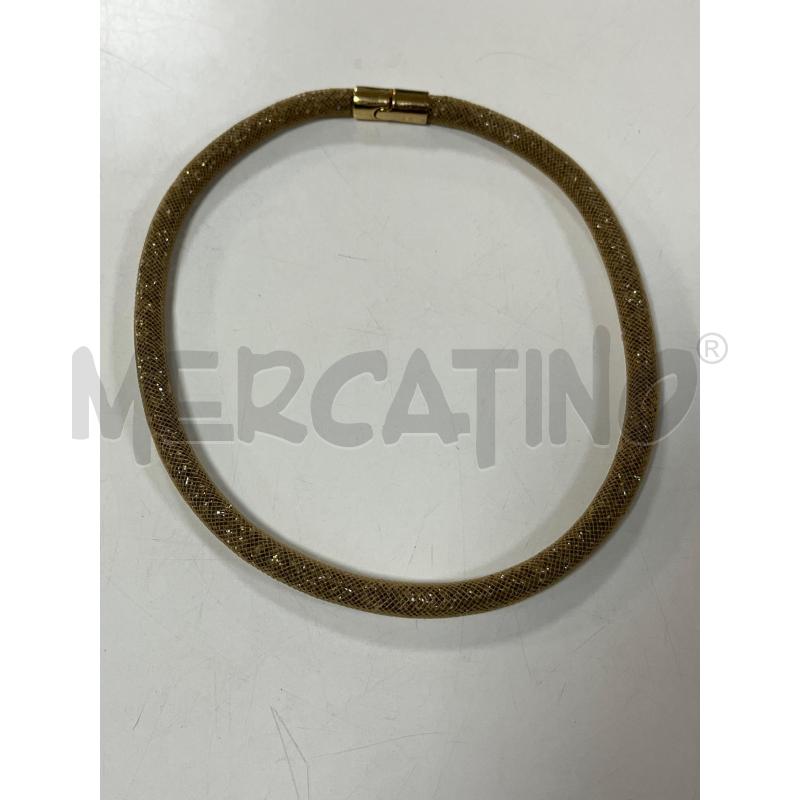 COLLANA SWAROVSKY DORATA BRILL | Mercatino dell'Usato Ciampino 1