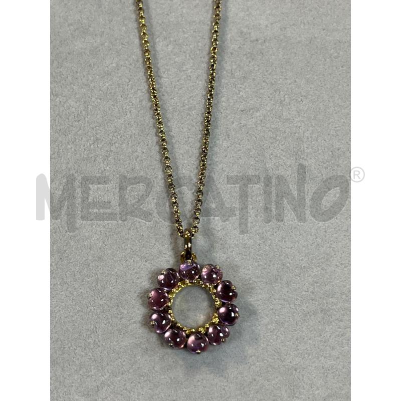 COLLANA TOUS ARG925 CIONDOLO AMETISTA  | Mercatino dell'Usato Ciampino 2