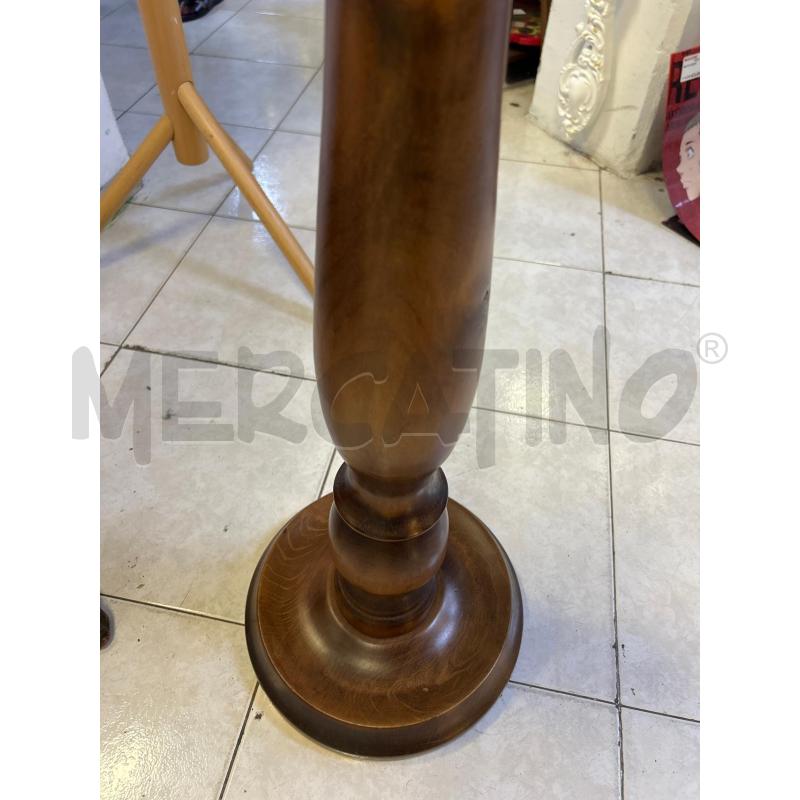COLONNA IN LEGNO PORTA VASO | Mercatino dell'Usato Ciampino 2