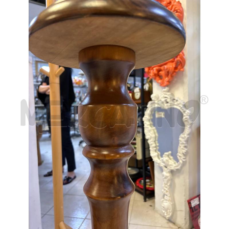 COLONNA IN LEGNO PORTA VASO | Mercatino dell'Usato Ciampino 3