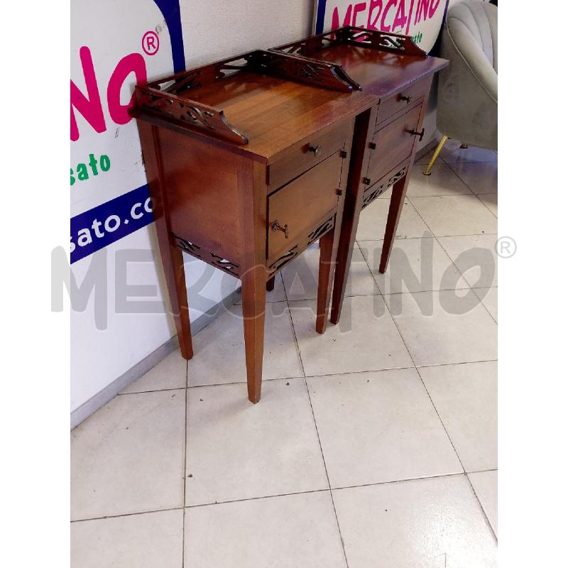 COMODINI COPPIA IN STILE IN LEGNO | Mercatino dell'Usato Ciampino 3