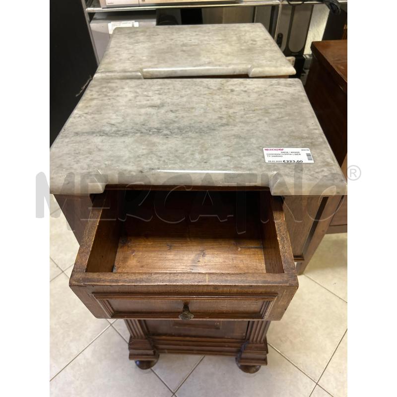 COMODINI COPPIA LIBERTY MARMO | Mercatino dell'Usato Ciampino 3