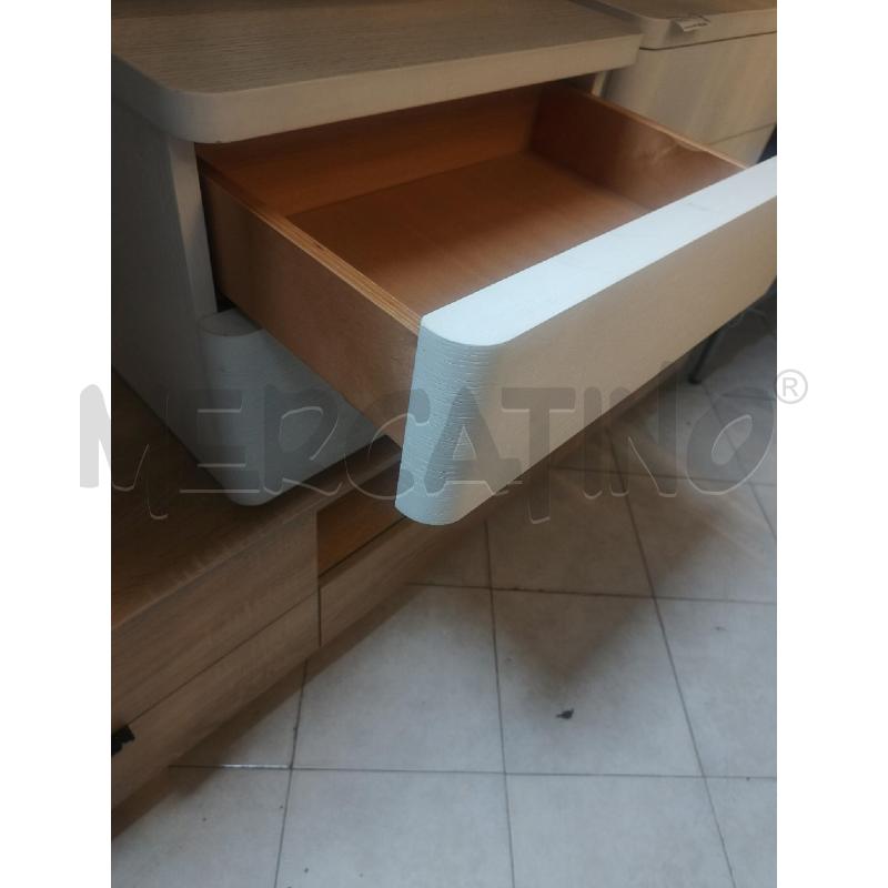 COMODINI COPPIA TOMASELLA BIANCHI  | Mercatino dell'Usato Ciampino 4