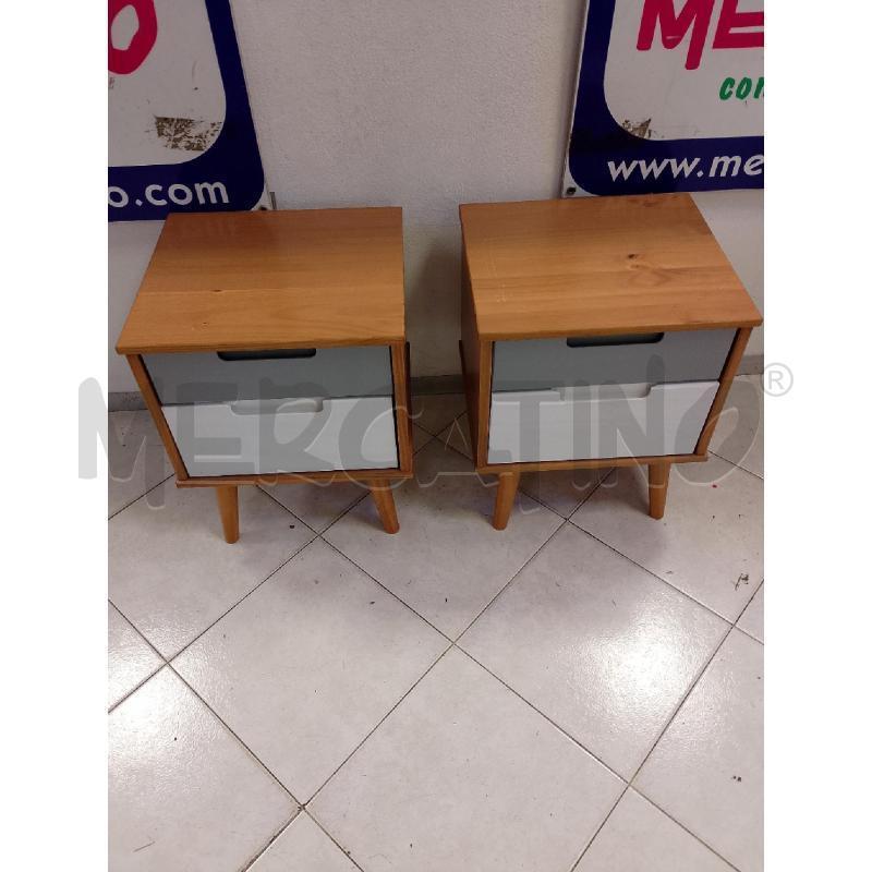COMODINI COPPIA VIDAXL CASSETTI COLORATI | Mercatino dell'Usato Ciampino 1
